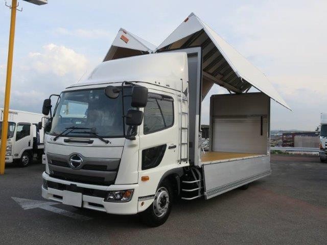 日野レンジャー 増トンアルミウィング　