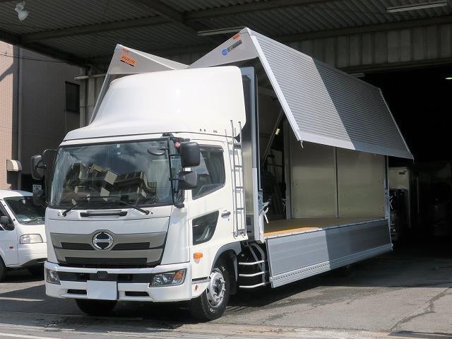 日野レンジャー 増トンアルミウィング　
