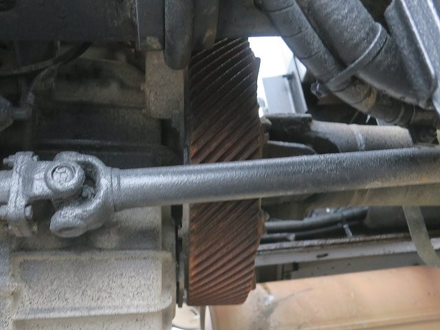 中古トラック 日野クレーン付平ボディアルミブロック #9