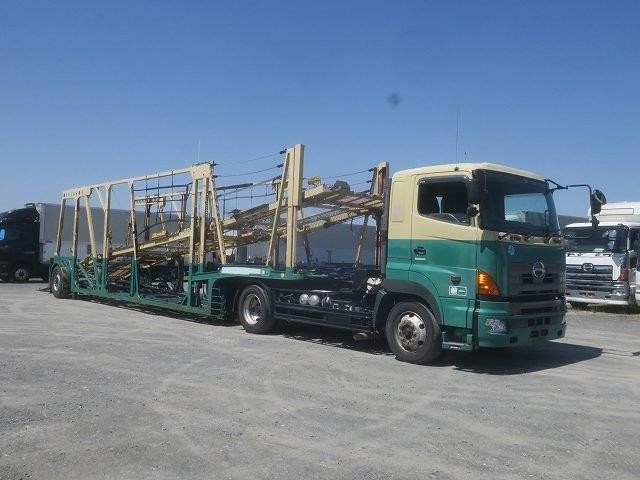 中古トラック 日野トラクタヘッド+車載セミトレーラー #2