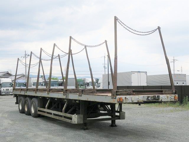 トレールモービル 丸太運搬トレーラー