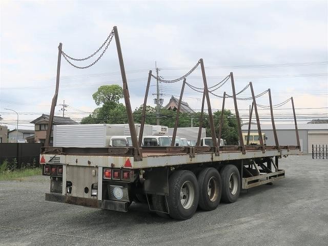 中古トラック トレールモービル 丸太運搬トレーラー #3