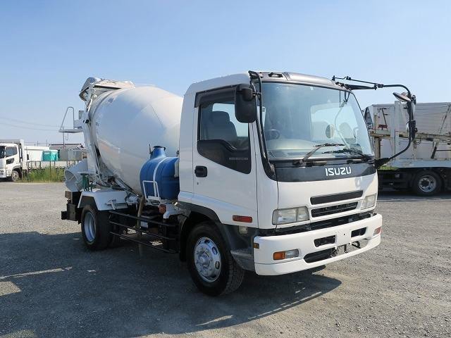 中古トラック いすゞコンクリートミキサー車 #2