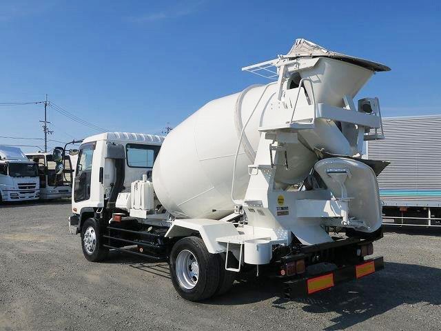 中古トラック いすゞコンクリートミキサー車 #4