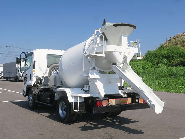 中古トラック いすゞコンクリートミキサー車 #5