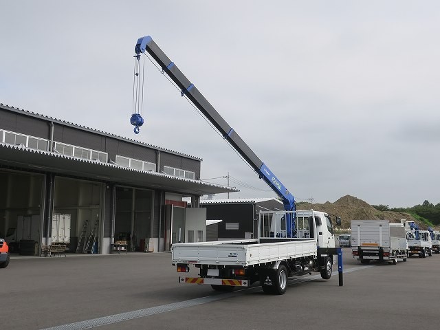 中古トラック 三菱ふそうクレーン付平ボディ #6
