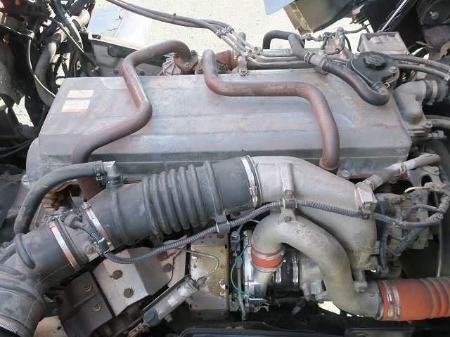 中古トラック 日野クレーン付平ボディアルミブロック #13