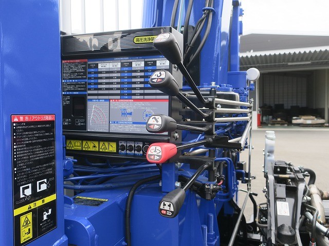 中古トラック 三菱ふそうクレーン付平ボディアルミブロック #10