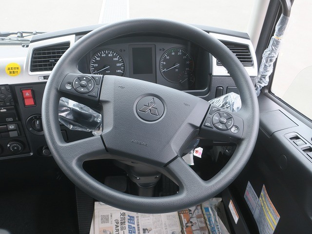 中古トラック 三菱ふそうクレーン付平ボディアルミブロック #16