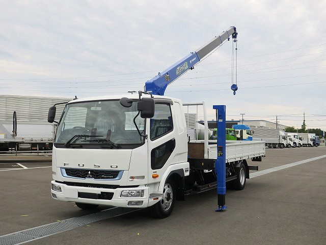 中古トラック 三菱ふそうクレーン付平ボディ #5