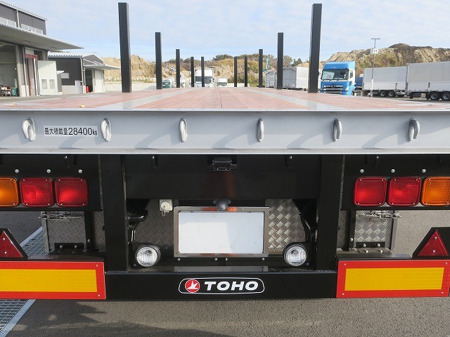 中古トラック 東邦車輛まな板セミトレーラー #13