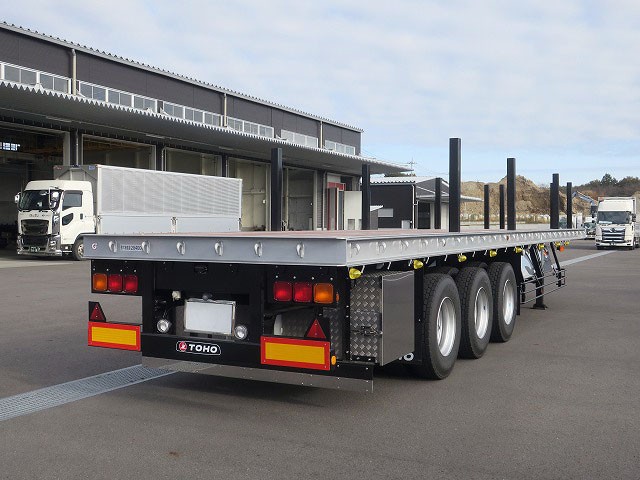 中古トラック 東邦車輛まな板セミトレーラー #3