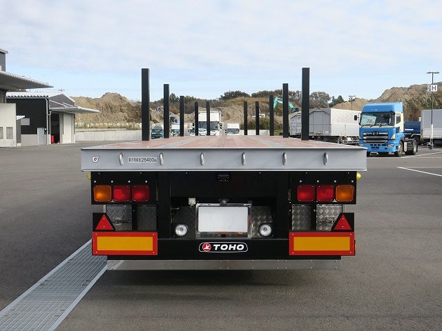 中古トラック 東邦車輛まな板セミトレーラー #5