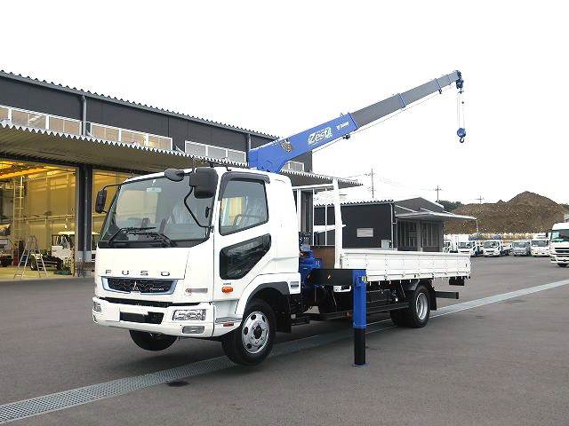 中古トラック 三菱ふそうクレーン付平ボディ #5