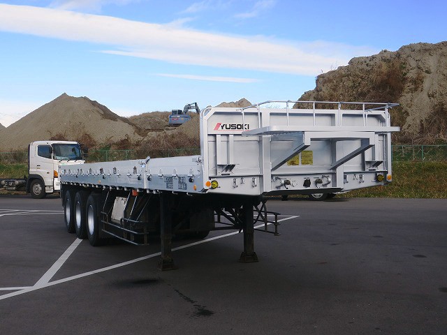 中古トラック ユソーキアルミブロック平トレーラー ＃2