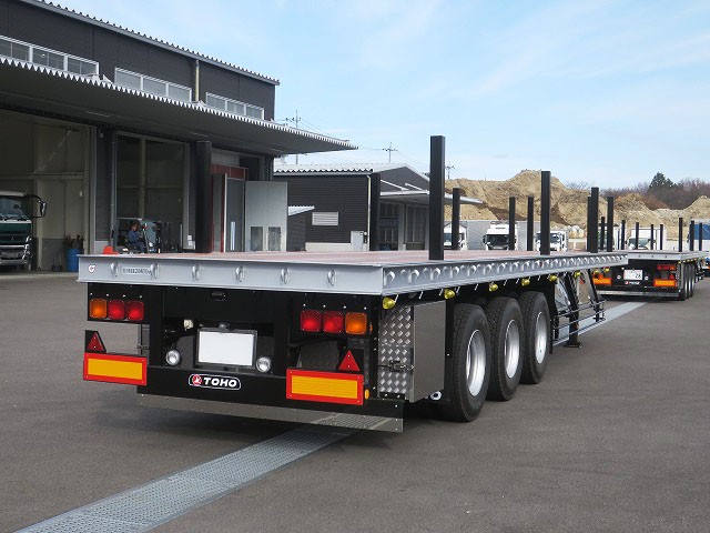 中古トラック 東邦車輛まな板セミトレーラー #3