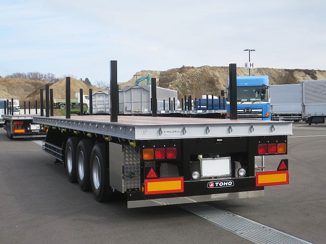 中古トラック 東邦車輛まな板セミトレーラー #4