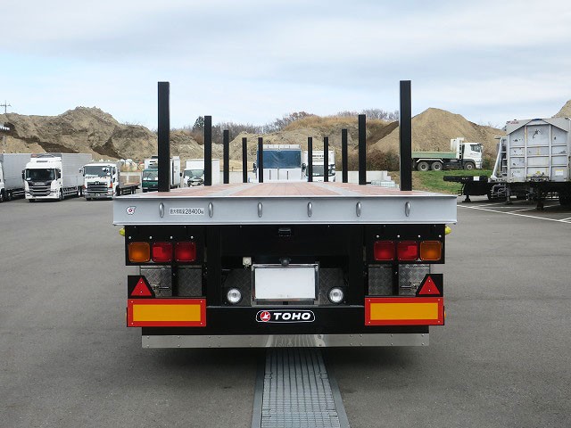 中古トラック 東邦車輛まな板セミトレーラー #5