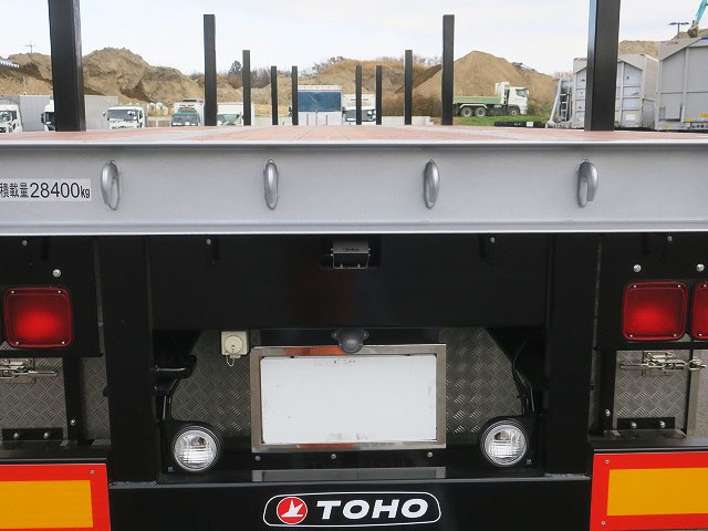 中古トラック 東邦車輛まな板セミトレーラー #13