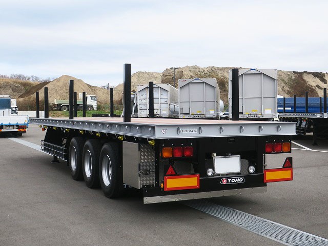 中古トラック 東邦車輛まな板セミトレーラー #4