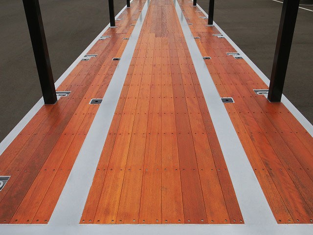 中古トラック 東邦車輛まな板セミトレーラー #6