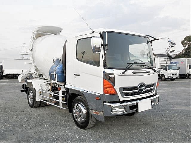 中古トラック 日野コンクリートミキサー車 #2