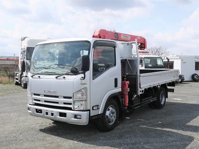いすゞ 小型 クレーン付平ボディ
