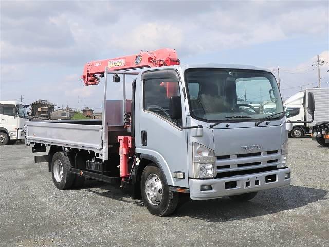 いすゞ 小型 クレーン付平ボディ