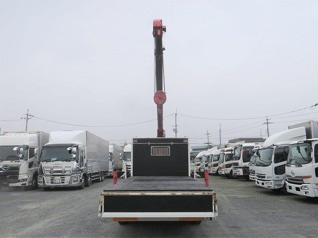 中古トラック 日野クレーン付平ボディ #7