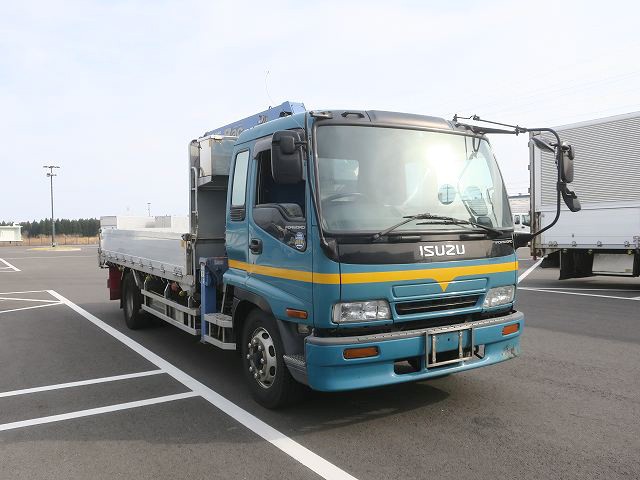 中古トラック いすゞクレーン付平ボディ #2