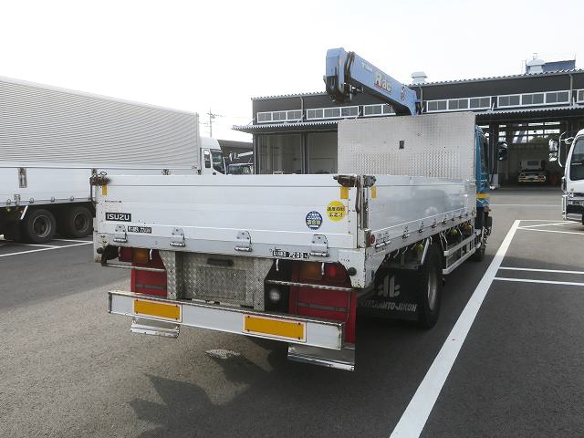 中古トラック いすゞクレーン付平ボディ ＃3