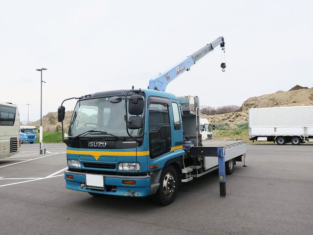 中古トラック いすゞクレーン付平ボディ #7