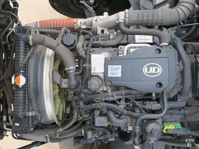 中古トラック UDトラックス平ボディアルミブロック #12