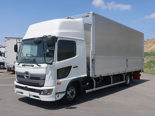 [Lease-only vehicle] Reiwa 3 model new Hino Ranger medium-sized aluminum wing 6200 wide high roof rear wheel air suspension