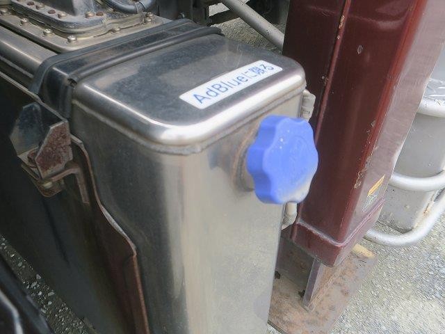 中古トラック UDトラックスクレーン付平ボディアルミブロック #12