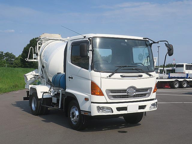 中古トラック 日野コンクリートミキサー車 #2