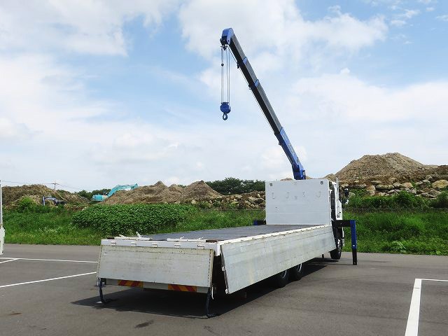 中古トラック 日野クレーン付平ボディ #8