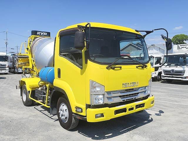 中古トラック いすゞコンクリートミキサー車 #2