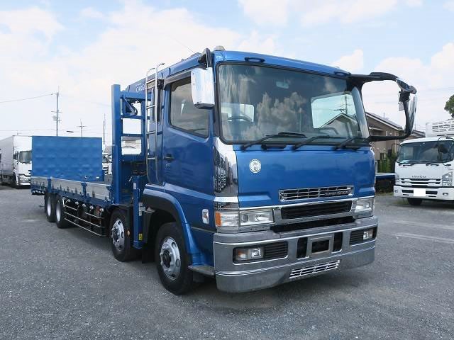 中古トラック 三菱ふそうクレーン付セルフローダー ＃2