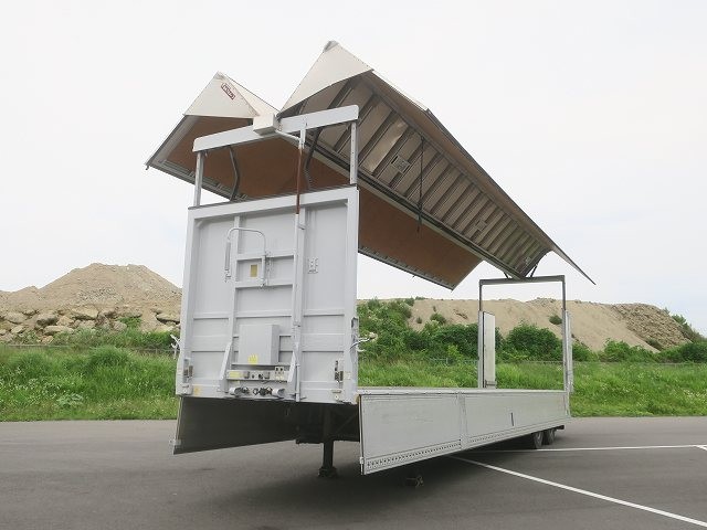 中古トラック 日本フルハーフリフトアップウィングトレーラー #9