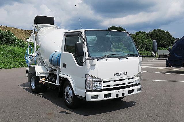 中古トラック いすゞコンクリートミキサー車 #2