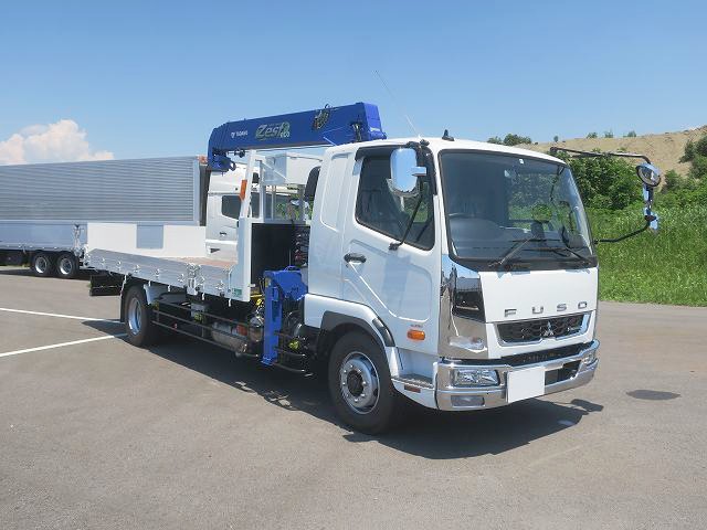 中古トラック 三菱ふそうクレーン付セルフローダー #2