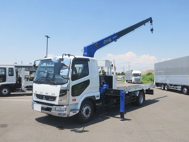 中古トラック 三菱ふそうクレーン付セルフローダー #6