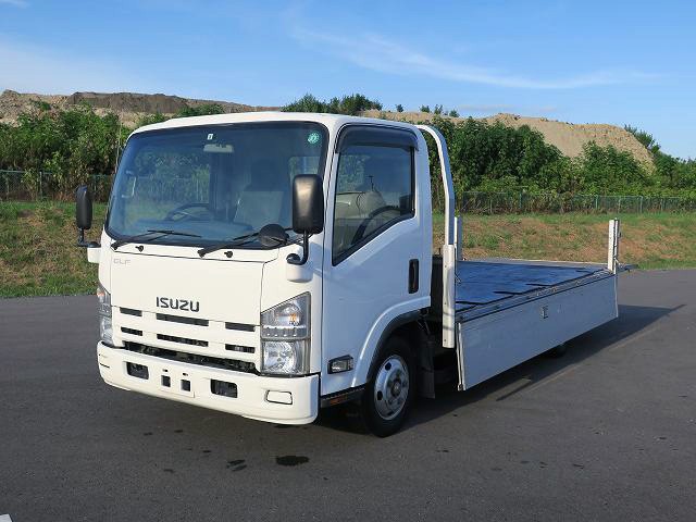 中古トラック いすゞ平ボディアルミブロック #7