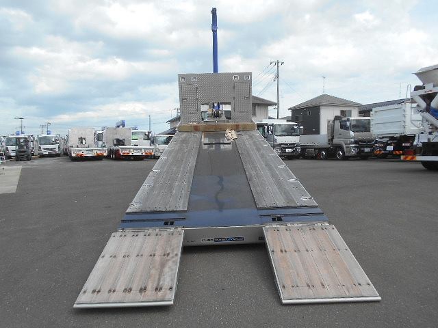 中古トラック 三菱ふそうクレーン付セルフローダー #8