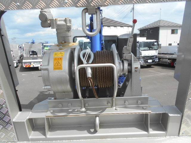 中古トラック 三菱ふそうクレーン付セルフローダー #9