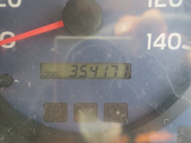 中古トラック 日野クレーン付平ボディアルミブロック ＃19