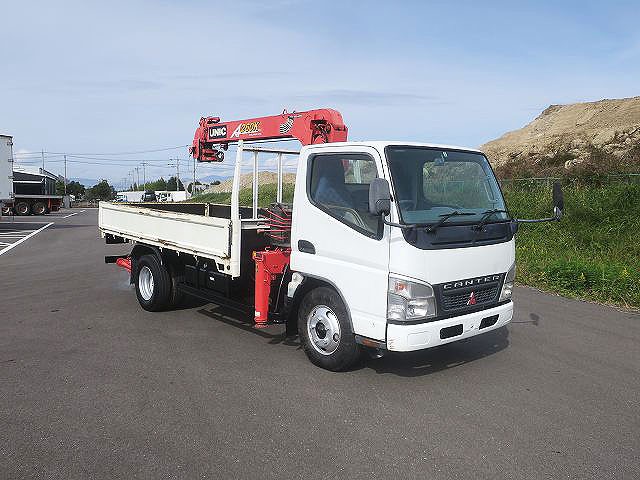 三菱ふそう キャンター 3tクレーン付平ボディ