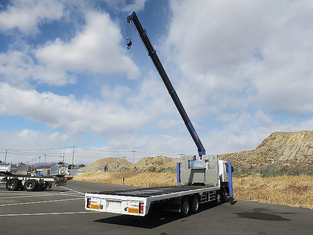 中古トラック 三菱ふそうクレーン付セルフローダー #6