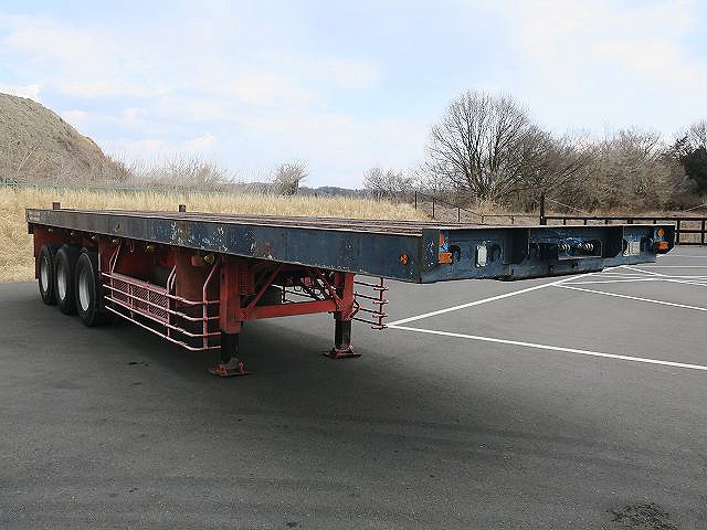 中古トラック トレールモービルまな板セミトレーラー #2